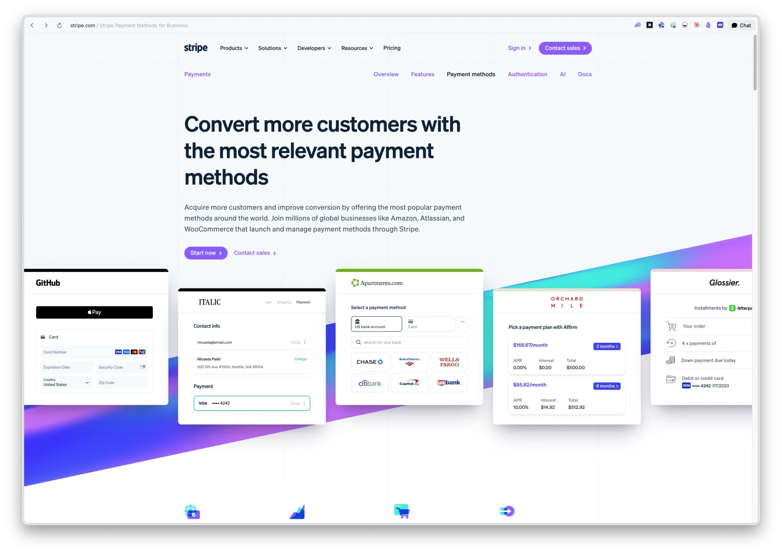 Reference — Stripe